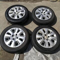 国産サマータイヤ 鉄チン4本セット