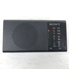 19年製‼️SONY ソニー✨ハンディーポータブルラジオ FM対応