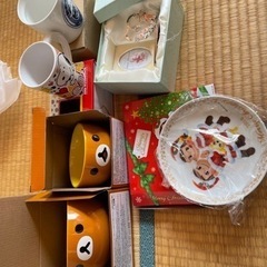 【新品未使用】茶碗　コップ　お皿　写真たて計6点