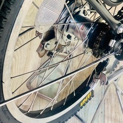 D決まりました35D電動自転車M77M/長生き8アンペア/一年保証/新品タイヤ/ﾌﾞﾘｼﾞｽﾄﾝの画像