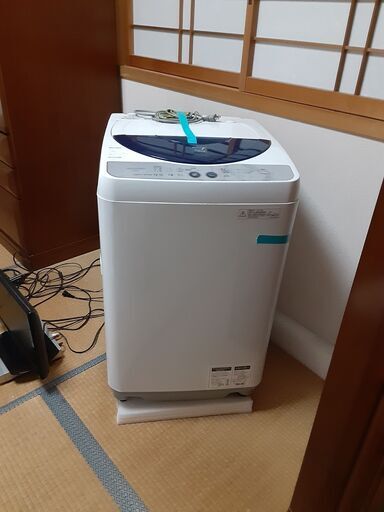 ◆値下げしました◆シャープ◆全自動洗濯機◆室内設置◆4.5kg
