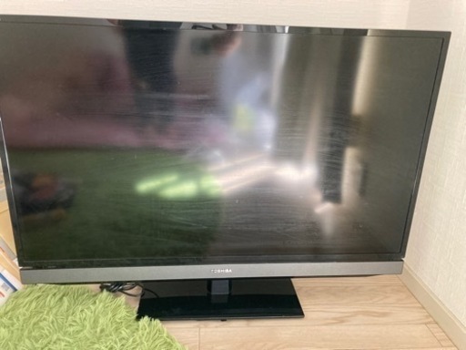 TOSHIBA テレビ　40インチ　取りに来ていただける方！
