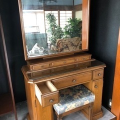 I26　カリモク　ドマーニ　ドレッサー＆チェアセット I26カリモクドマーニドレッサー＆チェアセット