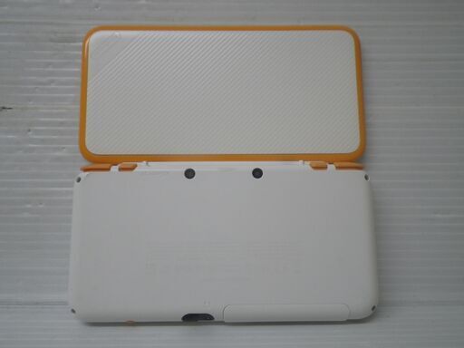美品　Newニンテンドー2DSLL  ホワイト×オレンジ 動作確認済み