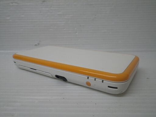 美品　Newニンテンドー2DSLL  ホワイト×オレンジ 動作確認済み