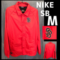 【美品】NIKE SB ナイロン コーチジャケット　M