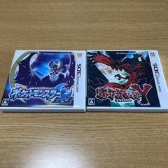 ニンテンドー3DSゲームソフト ポケットモンスター2点セット
