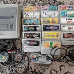 （取引中）スーパーファミコンとソフトのセットの画像