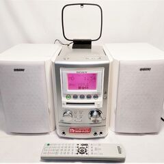 美品 ソニー CMT-M3 MDコンポ 録音可 リモコン アンテナ付き 動作品