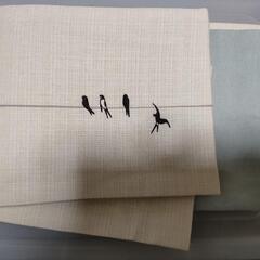 半幅帯 燕 単 浴衣