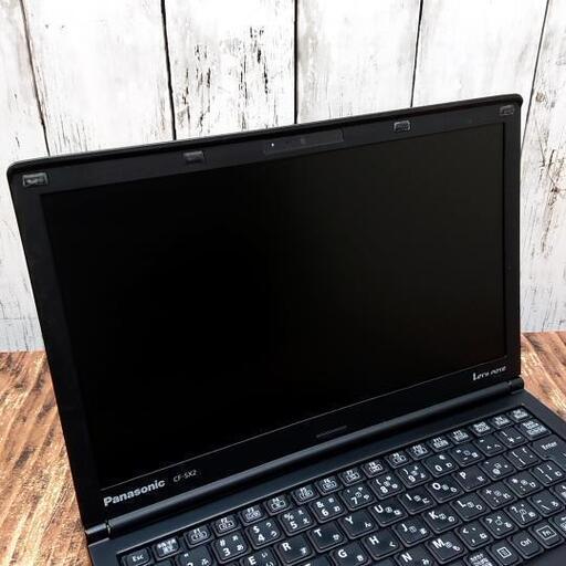 【動作確認済】Panasonic ノートPC CF-SX2 SSD 240GB intel Corei5 3320M 2.60GHz-
