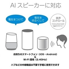 HLBDR40AG Google Home/Alexa対応 WIFI スマートLED電球 E26口金の画像