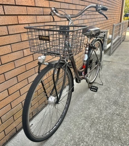 自転車 27インチ 6段変速 シティサイクル レトロ