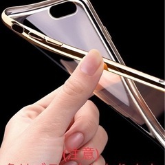 新品未使用　c.u.l　 バンパー風背面クリアメタリックiPhoneケース　iPhoneXRの画像