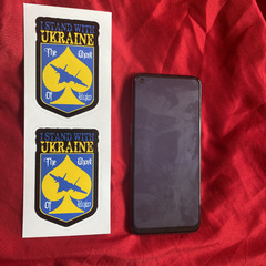 キエフの幽霊　Ghost of Kyiv Stickers ステッカー2枚　ミリタリー　ウクライナの画像