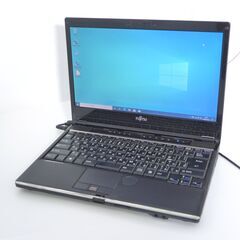 Wi-Fi有 日本製 ノートパソコン 13型 FUJITSU 富士通 MG/G75 中古良品 Core i5 4GB 大容量HDD-500G DVDマルチ 無線 Windows10 Office 