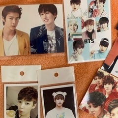 韓国 K‐POP 防弾少年団 GOT7 ドンヘウニョク チェキ フォト ポストカード 写真 ステッカー シール  10点の画像