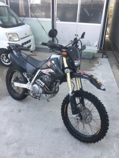 2004年MD30 xr250 後期エキパイステンレス　リアキャリア付き　USB×1