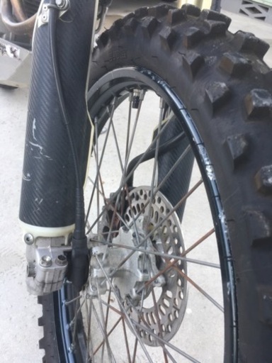 2004年MD30 xr250 後期エキパイステンレス　リアキャリア付き　USB×1