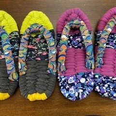 布ぞうりを初めから最後まで自分で作りましょう‼️の画像