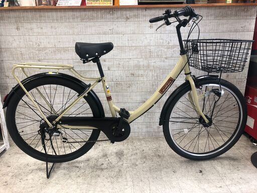 【愛品館江戸川店】サイモト　26インチ　おしゃれ自転車　ID:122-043091-007