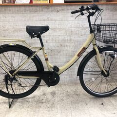 【愛品館江戸川店】サイモト　26インチ　おしゃれ自転車　ID:122-043091-007