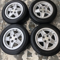 WURDE 5スポークアルミホイール14インチ　PCD100
