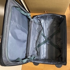  スーツケース(250x350x530)キャスター、錠付きの画像