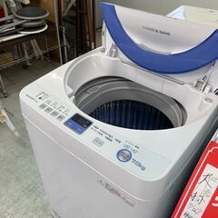 洗濯機の分解クリーニング行っています！配送設置込み！シャープ7....