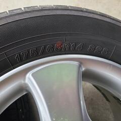 175/65R14　夏タイヤ　ヨコハマ　エコス　アルミ　ホイール　14インチ