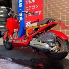 □HONDA ZOOMER AF58 ホンダ ズーマー 50cc レッド 自賠R6.10 フルカスタム! 実動! 原付 原チャリ スクーター バイク 札幌発の画像