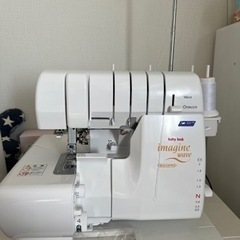 【値下げ❗️】baby lock  ロックミシン　2本針4本糸差...