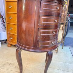 アンティーク家具 猫脚 ネコ脚 コンソールチェスト サイドチェスト