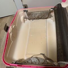 スーツケース　サムソナイト　色はピンク系(引越の為、お譲りします)の画像