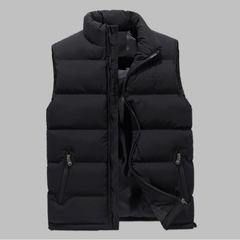 3点セット！メンズパーカー ダウンベスト スエットパンツの画像