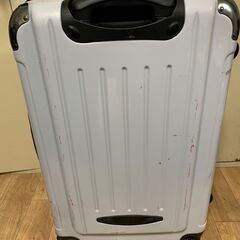 COMPASS スーツケース BCT-7 約71L/6.2kg Lサイズ　色は白系(引越の為、お譲りします)の画像