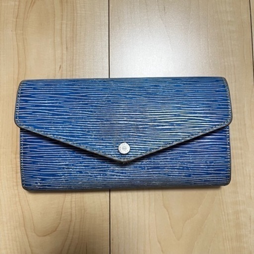 ルイヴィトン　長財布　エピ　デニム