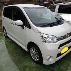 【車検R5.2まで】LA100Sムーヴカスタム　ナビ・Bカメラ・...