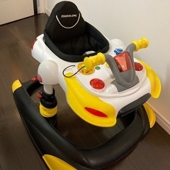 【終了】赤ちゃん用 歩行器 バイク型 ブラック 2in1 説明書付き