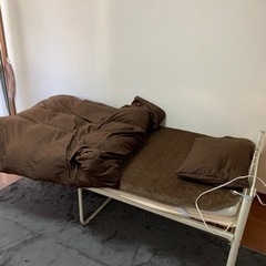 パイプベッド、布団セット