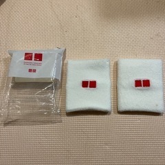 新品 UNIQLO リストバンド 白
