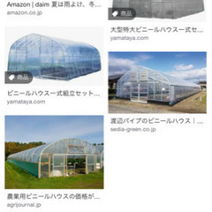 ビニールハウス、温室の間借り