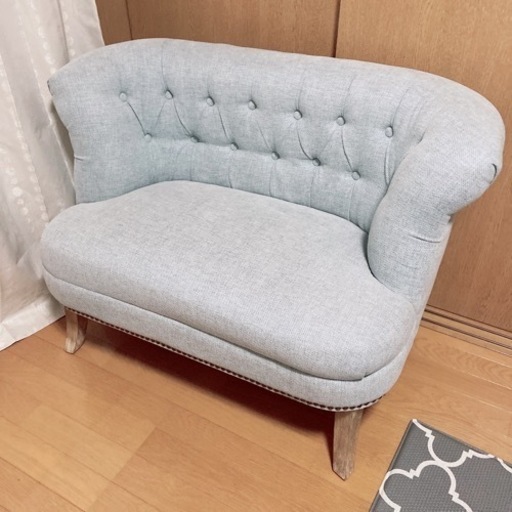 ELLE DECOR キッズ用プリンセスソファー/カウチ