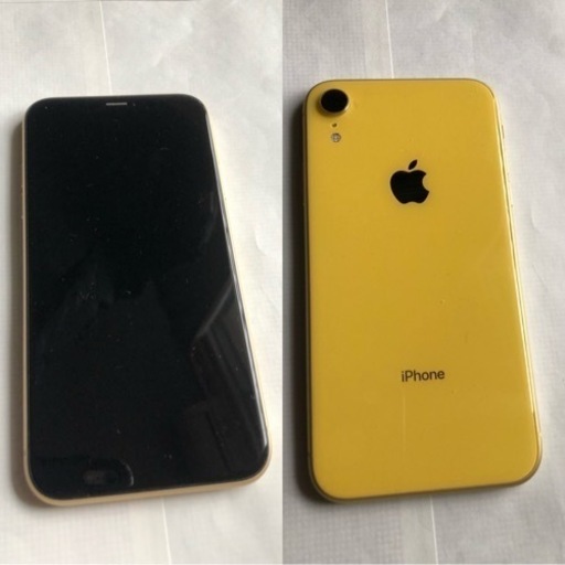 iphone XR 64GB イエローSIMフリー　SIMロック解除済み
