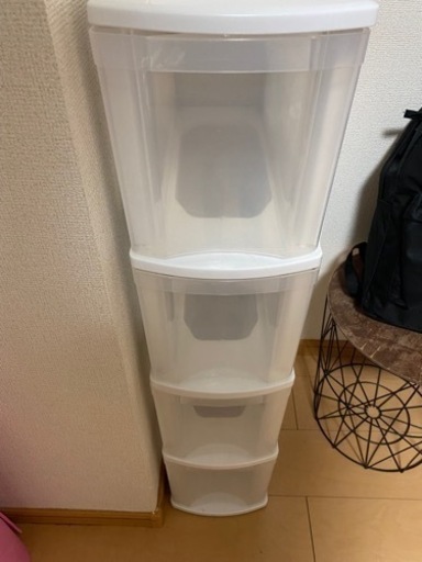 スリム　収納ケース　キッチンチェスト