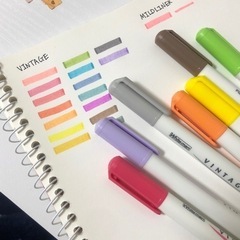ペン　ハイライト　いろいろ
