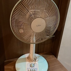 古い扇風機　綺麗にしてからお使い下さい