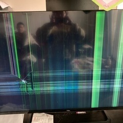 TCL 55型 テレビ  ジャンク品  音は聞こえる！