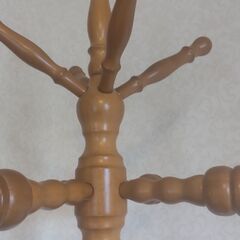 木製ポールハンガー（高級品）の画像