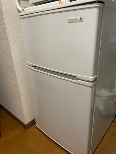 2017年式　YAMADA ノンフロン冷凍冷蔵庫　90L
